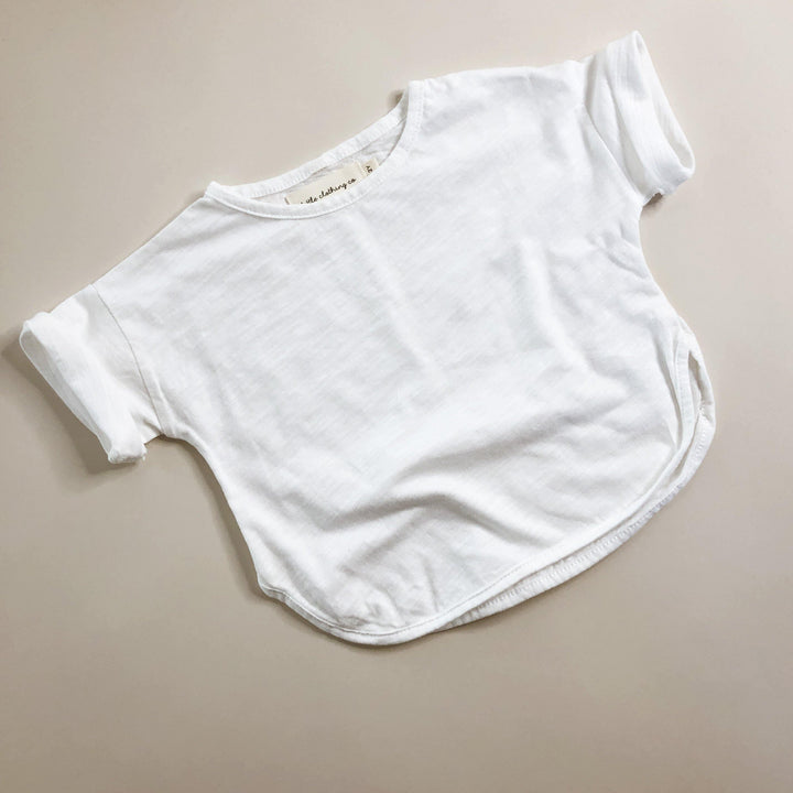 Slub Cotton T-Shirt - littleclothingco