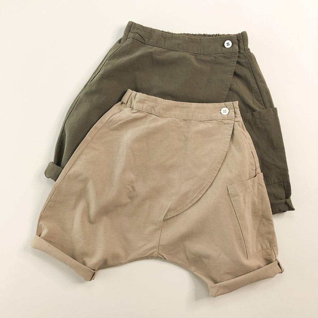 Harem Boy Linen/Cotton Shorts - littleclothingco