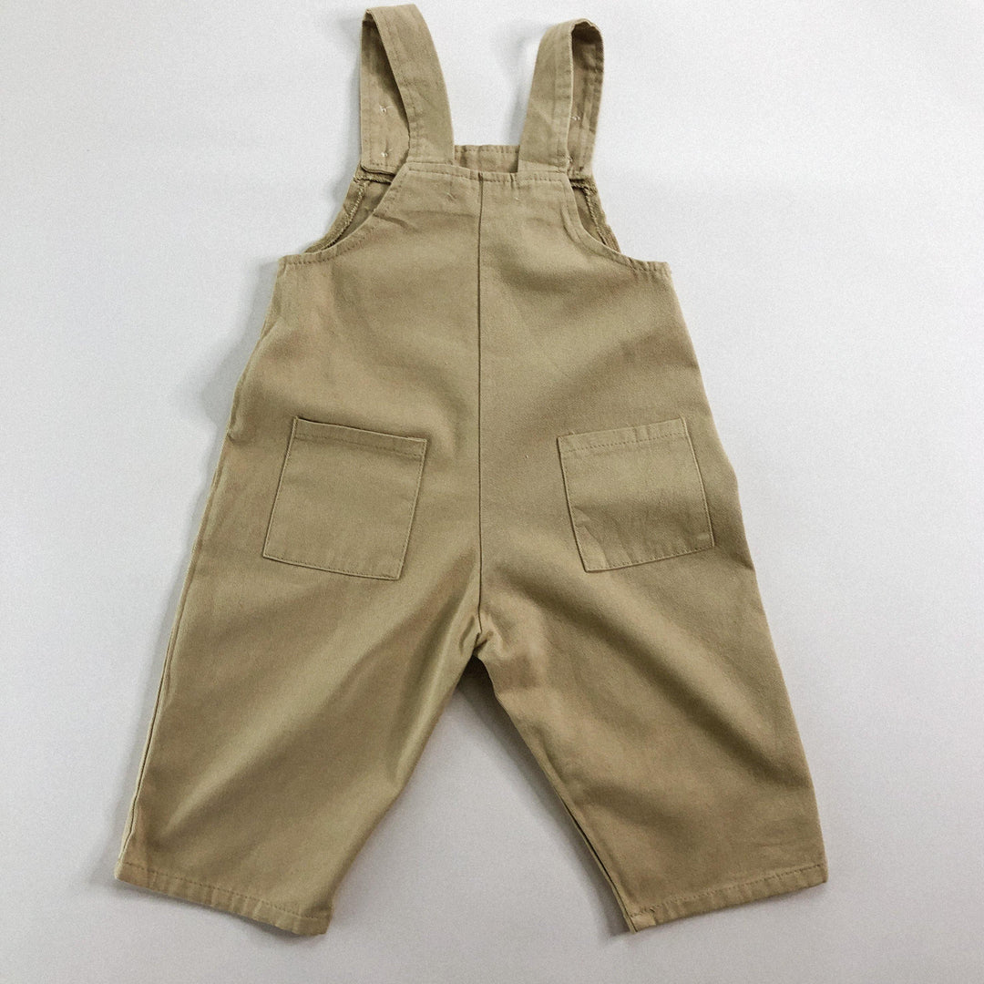 Everyday Cotton Pocket Overalls - littleclothingco