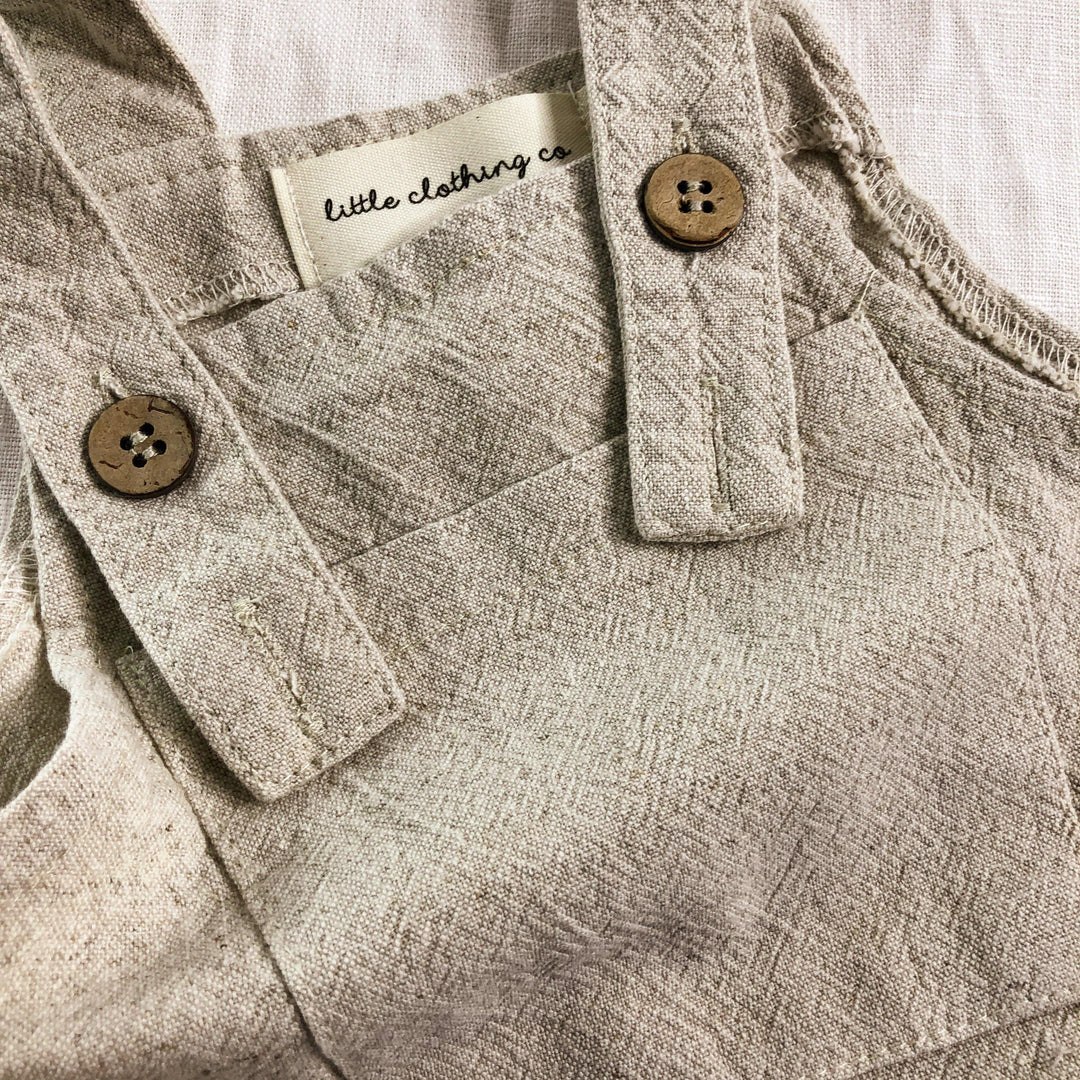My Favourite Summer Overalls - 100% Textured Cotton - littleclothingco