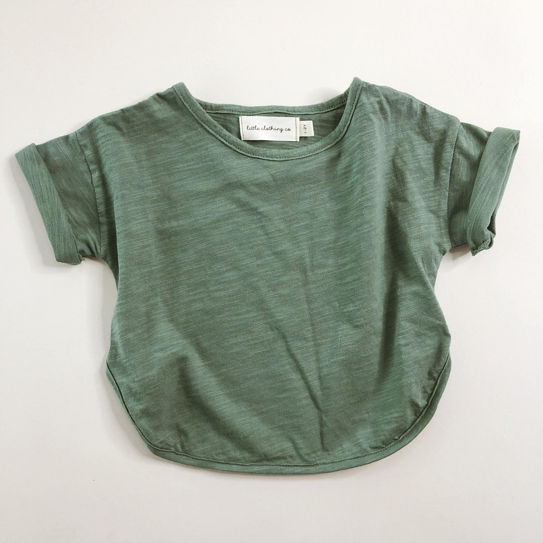 Slub Cotton T-Shirt - littleclothingco