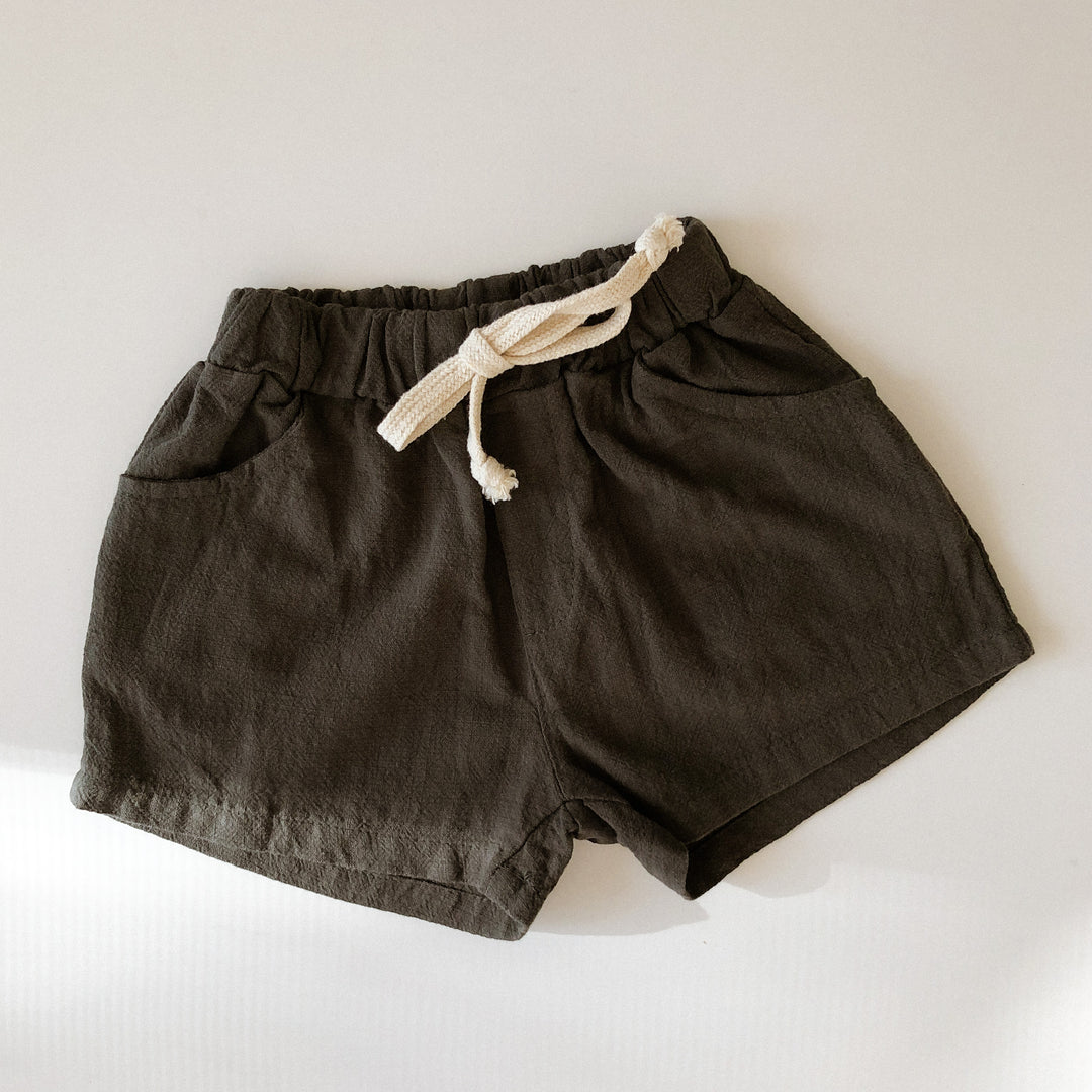 Perfect Summer Shorts in Linen/Cotton Blend