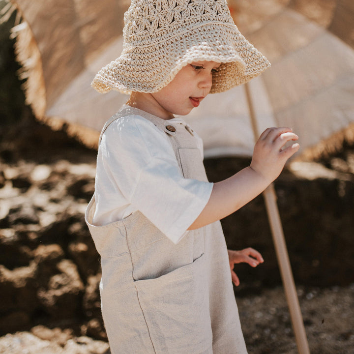 My Favourite Summer Overalls - 100% Textured Cotton - littleclothingco