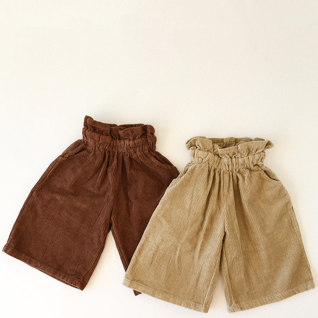 Chunky Flared Corduroy Pants - Size 3-4 & 5-7