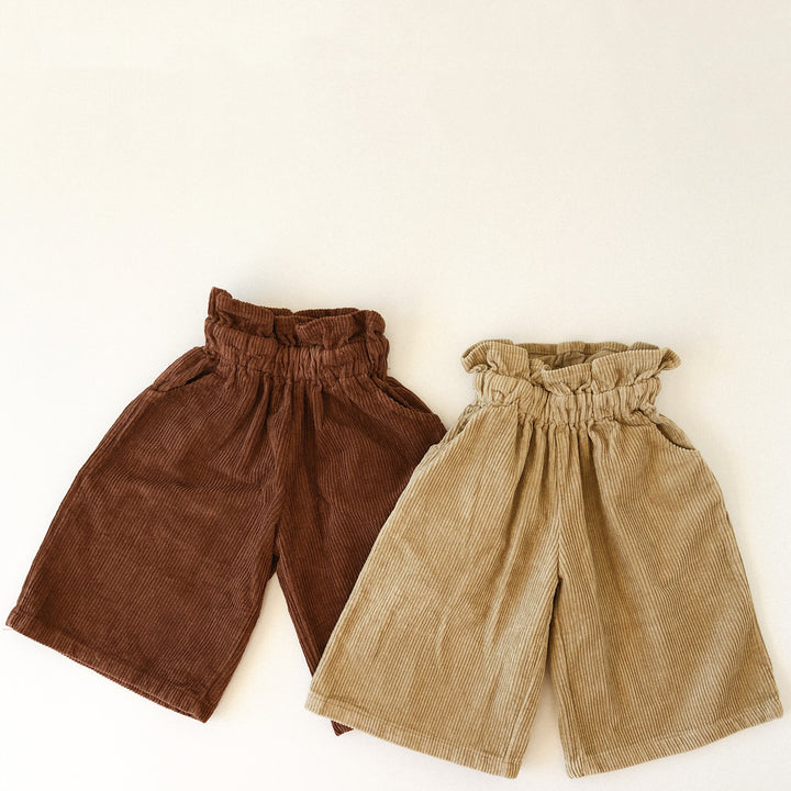 Chunky Flared Corduroy Pants - Size 3-4 & 5-7