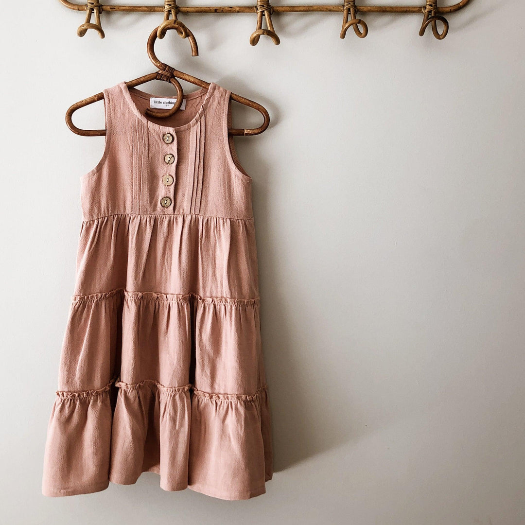Bohemian Dreaming Maxi Linen Dress - littleclothingco