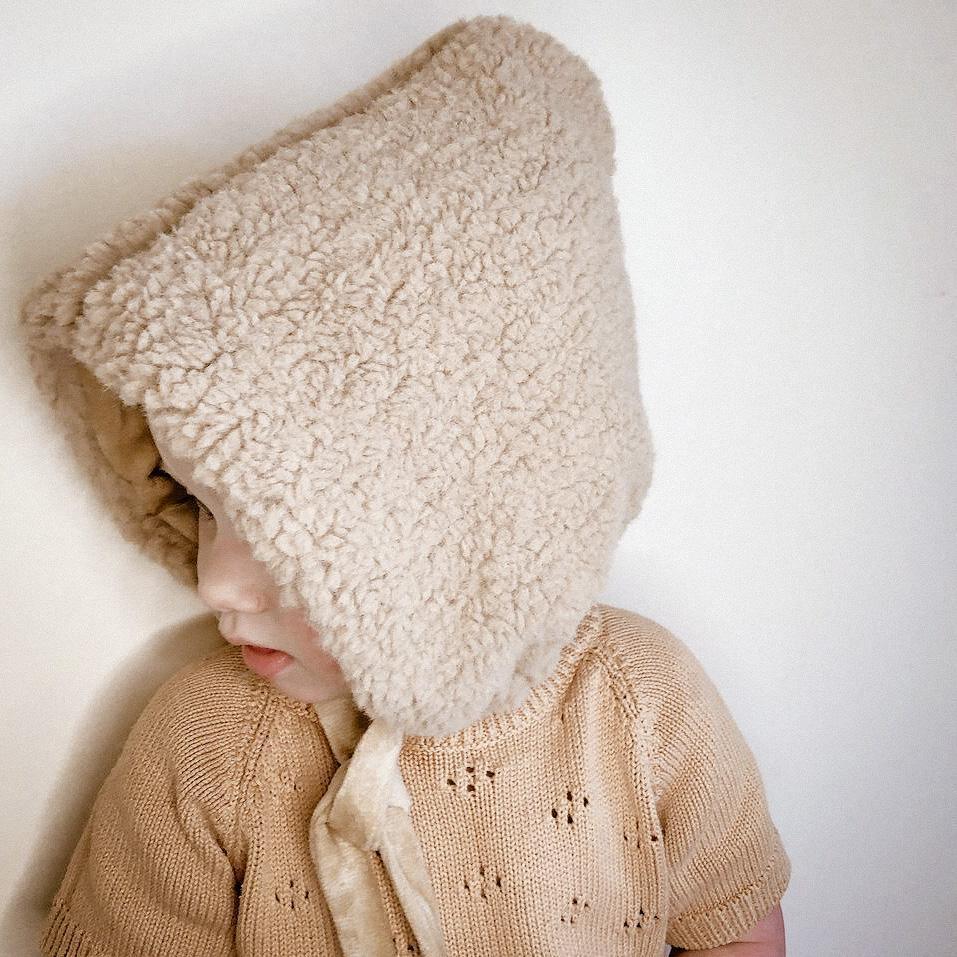 Little Lamb Bonnet Beanie - littleclothingco
