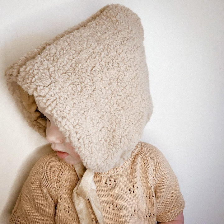 Little Lamb Bonnet Beanie - littleclothingco
