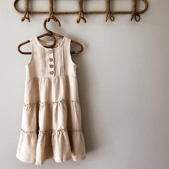 Bohemian Dreaming Maxi Linen Dress - littleclothingco
